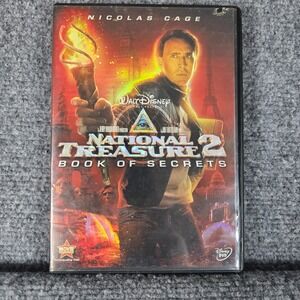 National Treasure 2 Book of Secrets DVD Nicolas Cage Disney Adventure Movie